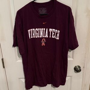Nike Maroon Virginia Tech Men's Short Sleeve Tee